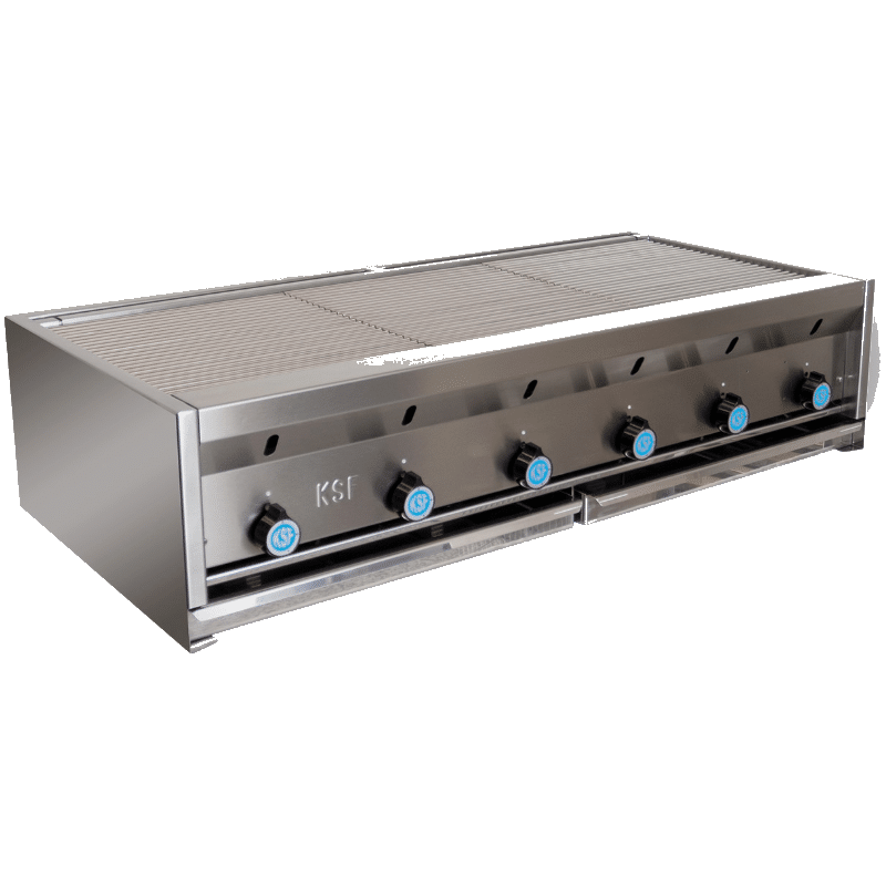 Gastrobräter · 6 Brenner RGS 125 Gas